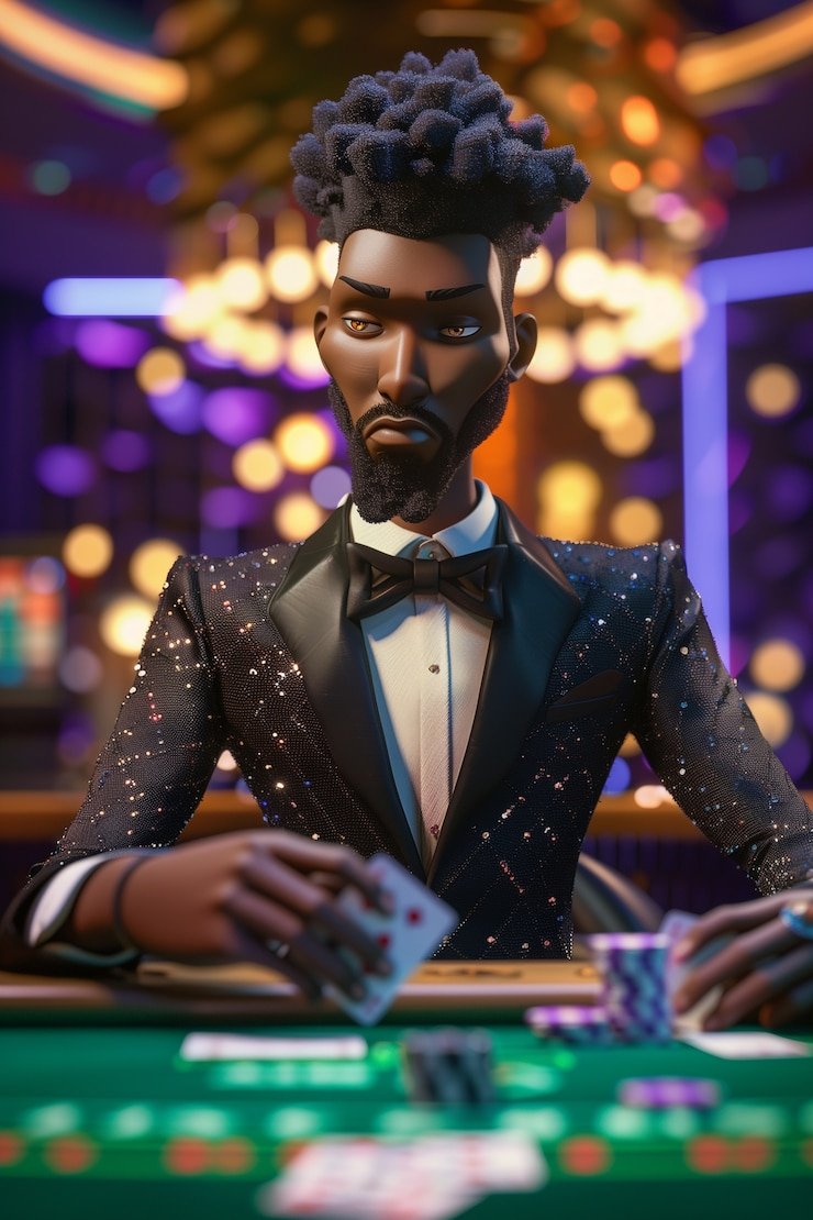 Ilustrasi hiburan virtual dan game interaktif di mixue88